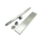 304 Drenaje de baño de acero inoxidable Línea de drenaje de piso Ducha Tubería de drenaje de ducha rectangular —XINZHIJIA/XUNJIA