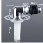 Bekalan Kilang Pancuran Keluli Tahan Karat Square Shower Mesin Basuh Lantai Parit