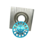 Xunjia/xinzhijia – 2mm Thick 15*15cm Square Stainless Steel Floor Drain for Bathroom