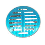 Gyártó 70 mm 304 Rozsdamentes acél kupola kerek alakú sík padló lefolyása