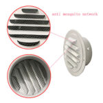 2023 New Custom Round Stainless Steel Air Diffuser Vents Bathroom Kitchen Diffuser Vents