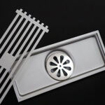 High Quality Hotel Kitchen Anti Odor Tile Insert Grate Sump Linear Floor Drain Strainer For Bathroom Shower Room XUNJIA/XINZHIJIA