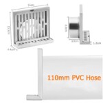 Venta al por mayor personalizada 2 Mm de espesor SUS 304 Drenaje de piso con entrada de pared de acero inoxidable en forma de L