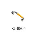 KJ-8803 135 Degree Handrail、KJ-8804 Straight Handrail – বহুমুখী স্টেইনলেস স্টীল প্লাস ABS বাথরুম হ্যান্ড্রাইল