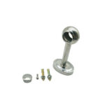 Xunjia/xinzhijia – 150mm magas 201 Rozsdamentes acél 25 Mm kerek cső alap dupla megközelítés mozgatja a karima ülését