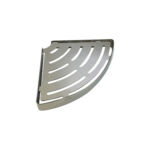 Stainless steel double-layer soap holder bathroom shelf