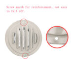 2023 New Custom Round Stainless Steel Air Diffuser Vents Bathroom Kitchen Diffuser Vents