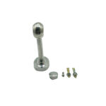 Xunjia/xinzhijia – 150mm magas 201 Rozsdamentes acél 25 Mm kerek cső alap dupla megközelítés mozgatja a karima ülését