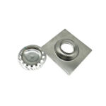 Xunjia/xinzhijia – 2mm Thick 15*15cm Square Stainless Steel Floor Drain for Bathroom