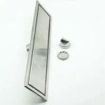 304 Drenaje de baño de acero inoxidable Línea de drenaje de piso Ducha Tubería de drenaje de ducha rectangular —XINZHIJIA/XUNJIA