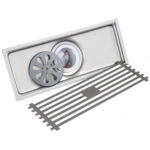 High Quality Hotel Kitchen Anti Odor Tile Insert Grate Sump Linear Floor Drain Strainer For Bathroom Shower Room XUNJIA/XINZHIJIA