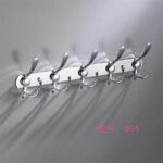 ज़ुन्जिया/झिन्झिजिया – स्टेनलेस स्टील 1.6 मिमी काला और सफेद चांदी कांस्य तांबा 15 हैंगर 5 रॉब वॉल हैंगिंग हैंगर