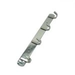 Xunjia/xinzhijia – បានម៉ោនជញ្ជាំង 304 ដែកអ៊ីណុក 4 ទំពក់អាវការ៉េសម្រាប់ព្យួរសំលៀកបំពាក់