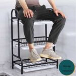 シュンジア/シンジジア – R2 Lengthening Kitchen Storage Metal Tray Drain Rack Dishes Drying Rack Stainless Steel Drain Rack