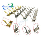 Xunjia/xinzhijia – 2023 Hot Sale Wall Mounted 1.2mm Thick 201 Stainless Steel Coat Hook Towel Rack Cabinet Hanger