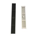 條紋地板排水管有效的浴室排水