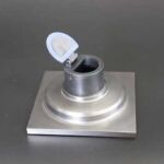 Thiết Bị Vệ Sinh Inox Cao Cấp, Xả sàn bảo vệ gót chân bằng thép không gỉ được chải —XINZHIJIA/XUNJIA