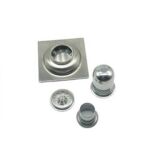 Xinzhijia/xunjia – Baño de 10*10 cm de 2 mm de espesor 304 Drenaje de piso de acero inoxidable con evasivo de flujo de flujo de flujo de retorno