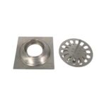 Bayonet benih keluli tahan karat yang mudah untuk kegunaan tunggal biasa – Sempurna untuk bilik mandi