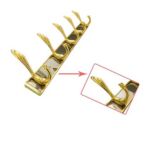 Xunjia/xinzhijia – 2023 Hot Sale Wall Mounted 1.2mm Thick 201 Stainless Steel Coat Hook Towel Rack Cabinet Hanger