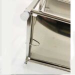 Xunjia/xinzhijia – Rak Penyimpanan Rumah Tangga Dapur Terbuka Kustom Modern Baru Rak Penyimpanan Tiga Lapis