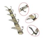 Xunjia/xinzhijia – 2023 Hot Sale Wall Mounted 1.2mm Thick 201 Stainless Steel Coat Hook Towel Rack Cabinet Hanger