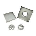 ज़ुन्जिया/झिन्झिजिया – Wholesale 2mm Thick The Invisible Tile Insert 304 Stainless Steel Square Floor Drain