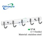 Discover Versatile Stainless Steel Clothes Hooks for Your Bathroom