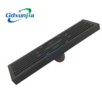 ท่อระบายน้ำทิ้งทรงยาว สเตนเลส กันกลิ่น ท่อระบายน้ำสีเทาปืน