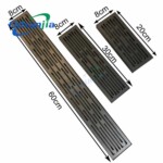 ท่อระบายน้ำทิ้งทรงยาว สเตนเลส กันกลิ่น ท่อระบายน้ำสีเทาปืน