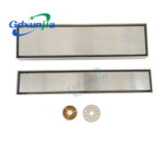 Salur lantai kalis bau keluli tahan karat berbilang spesifikasi tebal dan tersembunyi