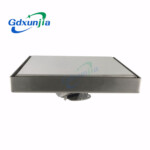 Longkang lantai tersembunyi anjakan besar keluli tahan karat longkang lantai tidak kelihatan dalam bilik mandi