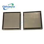 Parit lantai keluli tahan karat tebal yang tersembunyi, saiz yang berbeza boleh disesuaikan