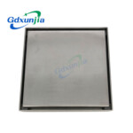 Parit lantai keluli tahan karat tebal yang tersembunyi, saiz yang berbeza boleh disesuaikan