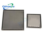 Parit lantai keluli tahan karat tebal yang tersembunyi, saiz yang berbeza boleh disesuaikan